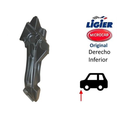 PASO RUEDA INFERIOR DERECHO EN ABS LIGIER. 1403392.