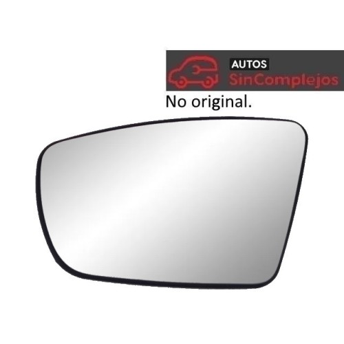 CRISTAL DE RETROVISOR IZQUIERDO AIXAM 2016 . 771BF143. NO ORIGINAL.