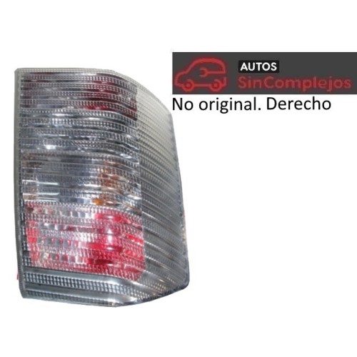 PILOTO TRASERO DERECHO BLANCO MICROCAR MC / FIRST. 1004557. NO ORIGINAL.