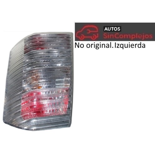 PILOTO TRASERO IZQUIERDO BLANCO MICROCAR MC / FIRST. 1004558. NO ORIGINAL