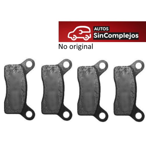 PASTILLAS DE FRENOS TRASERAS CASALINI F0040000735 / BELLIER. ECONÓMICAS