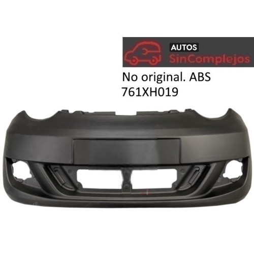 PARAGOLPES DELANTERO EN ABS MINAUTO 2016. VERSION 2020. 761XH019
