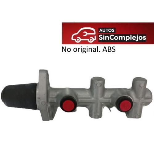 BOMBA DE FRENO AIXAM 2 SALIDAS. 6AP014A. NO ORIGINAL.