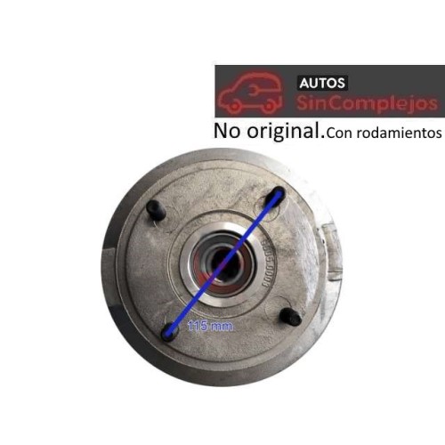 TAMBOR DE FRENO TRASERO MICROCAR LYRA