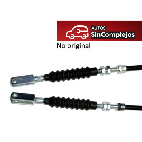 CABLE DE FRENO MANO ITALCAR T2 / T3. NO ORIGINAL.KIN407001018