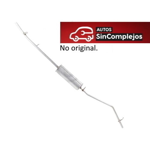 TUBO DE ESCAPE TRASERO MICROCAR VIRGO 3. NO ORIGINAL. 1001766