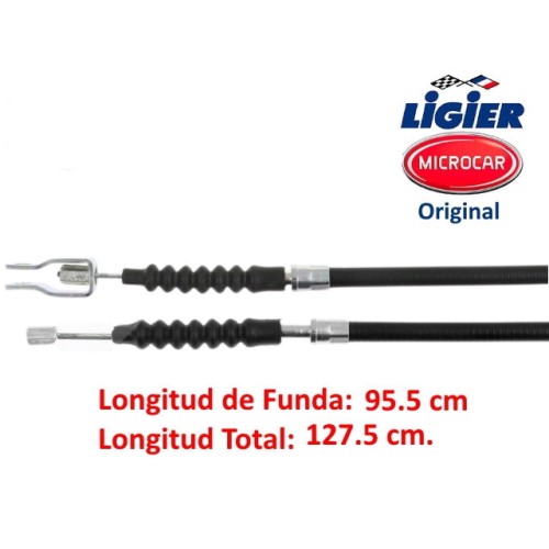 CABLE DE FRENO MANO MICROCAR MC 1. ORIGINAL. 1003408