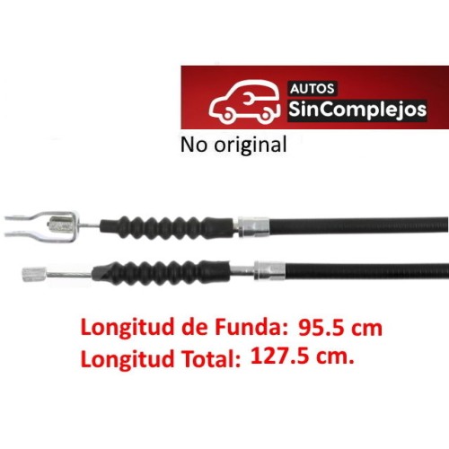 CABLE DE FRENO MANO MICROCAR MC 1. NO ORIGINAL. 1003408