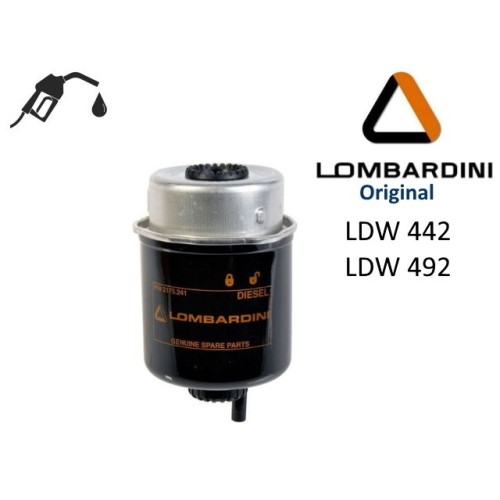 FILTRO DE GASOIL MOTOR DCI LDW442 / LDW492. ORIGINAL. 002175241. PRIMERA VERSIÓN.
