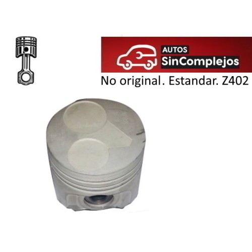 PISTÓN SIN SEGMENTOS ESTANDAR. MOTOR KUBOTA Z402. NO ORIGINAL.