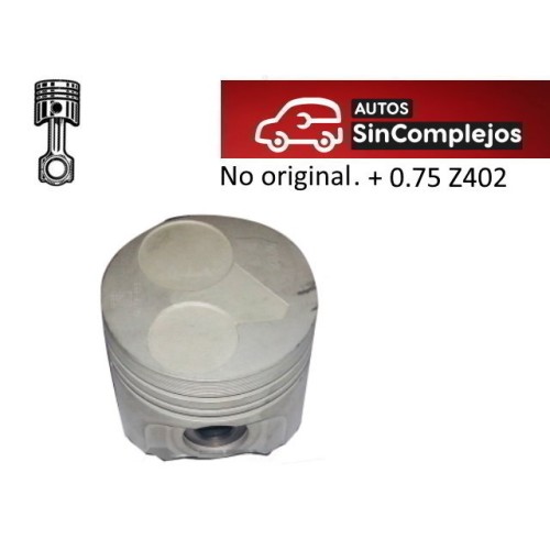 PISTÓN SIN SEGMENTOS +0.75. MOTOR KUBOTA Z402. NO ORIGINAL.