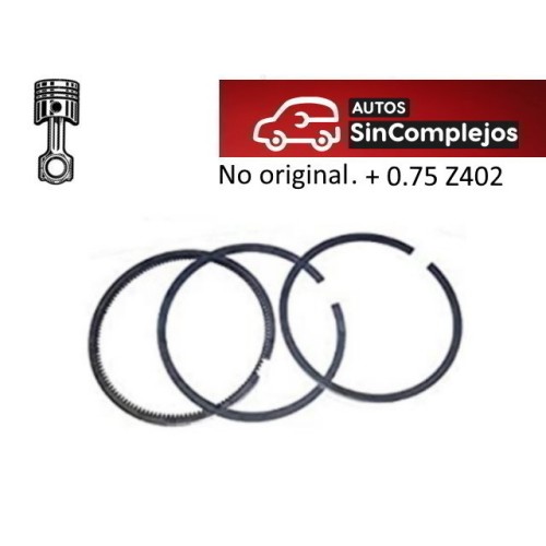 copia de JUEGO DE SEGMENTOS KUBOTA Z402 +0.75. NO ORIGINAL.