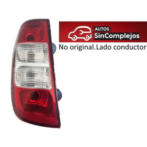 PILOTO TRASERO IZQUIERDO LIGIER IXO / JS50. NO ORIGINAL. 0061123