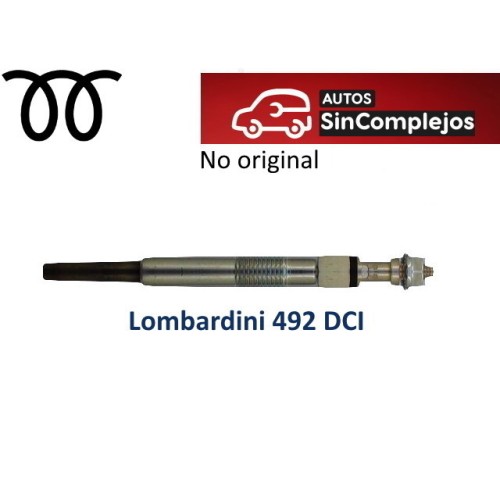 BUJIA DE PRECALENTAMIENTO LOMBARDINI LDW 492 DCI. ORIGINAL.