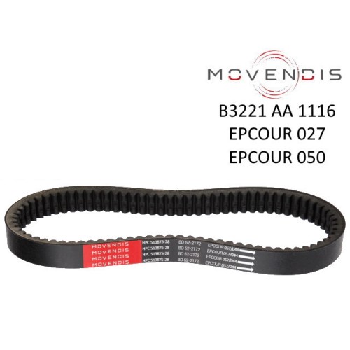 CORREA DE VARIADOR MOVENDIS  027/ B3221AA1116 /050