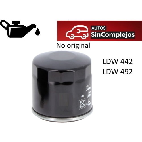 FILTRO DE ACEITE MOTOR LOMBARDINI DCI. 1010476. NO ORIGINAL