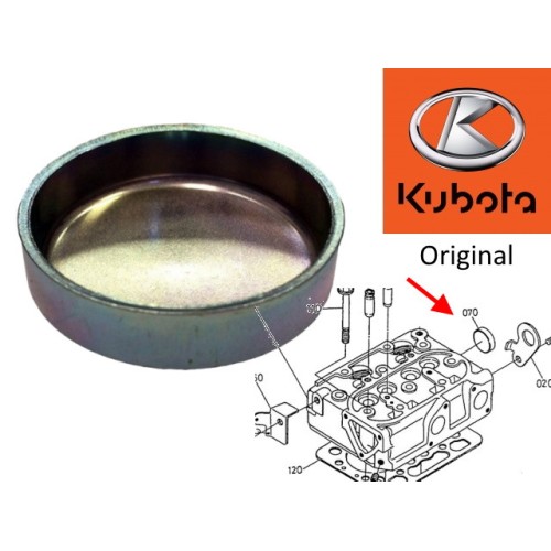 TAPON DE LA CULATA KUBOTA Z402 / Z482 . ORIGINAL