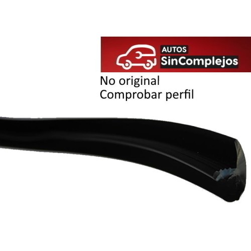 GOMA DE PARABRISAS. VARIAS MARCAS. POR METRO.