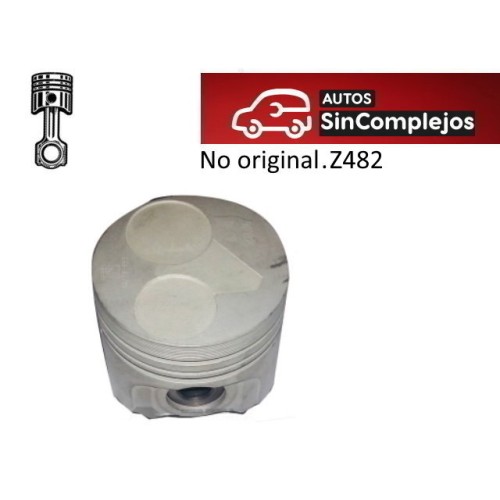 PISTÓN SIN SEGMENTOS ESTANDAR. MOTOR KUBOTA Z482. NO ORIGINAL. K16851211