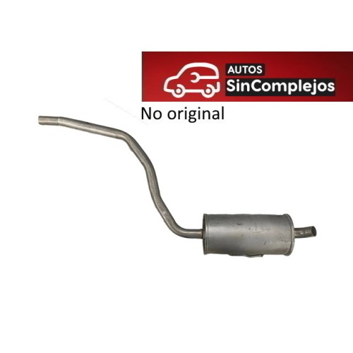 SILENCIOSO TRASERO FINAL AIXAM 400 / 400.4. NO ORIGINAL. 1K030C