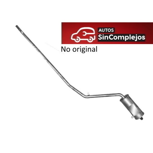 SILENCIOSO TRASERO FINAL AIXAM 400. NO ORIGINAL. 1K030