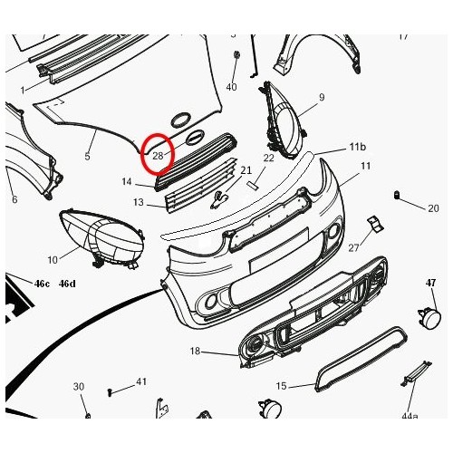 EMBLEMA DELANTERO MICRCAR MGO/M8/F8C. 1006319.