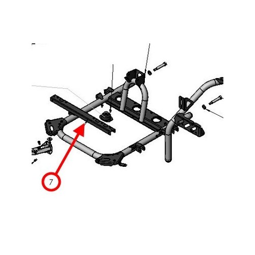 NO ORIGINAL. TRAVESAÑO. 0012995
