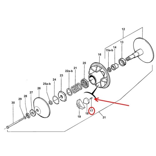 MUELLE DE PESA DE VARIADOR DE MOTOR