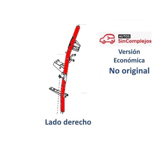 BARRA DE SUSPENSIÓN DERECHA LIGIER M.GO6/ DUÉ6. 1414282.  NO ORIGINAL.